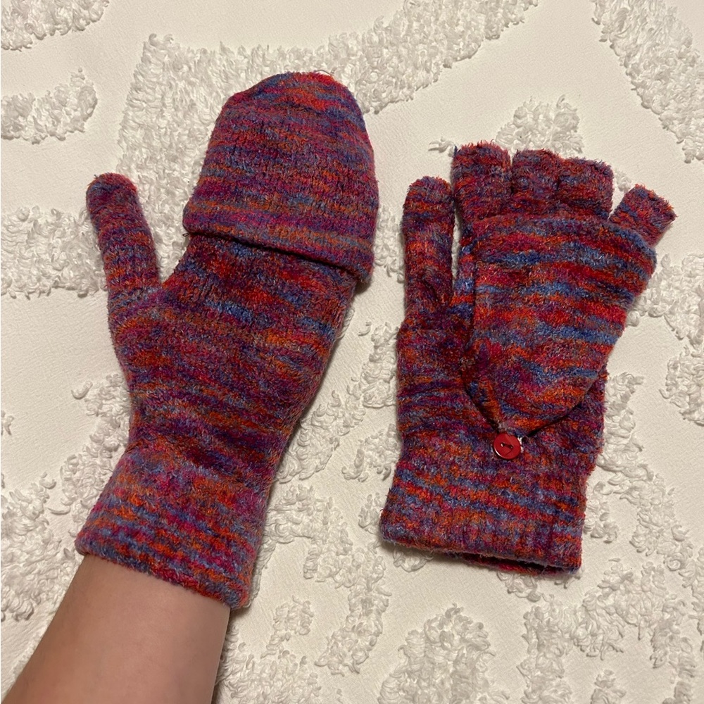 Convertible Fingerless Glove/Mitten